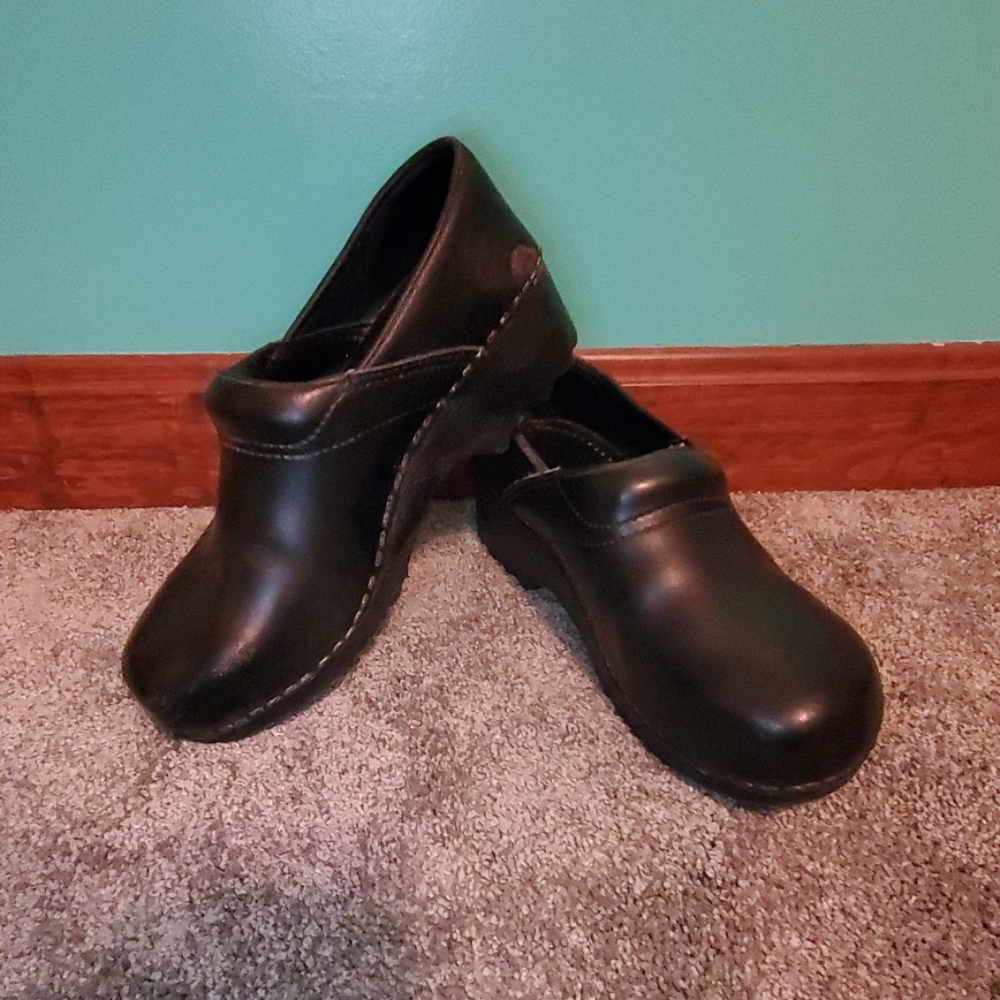 Black clogs